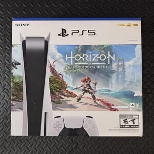 Sony PlayStation 5 PS5 BOX ONLY Horizon Forbidden West 825GB CFI-1115A Retail